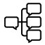 mass texting icon