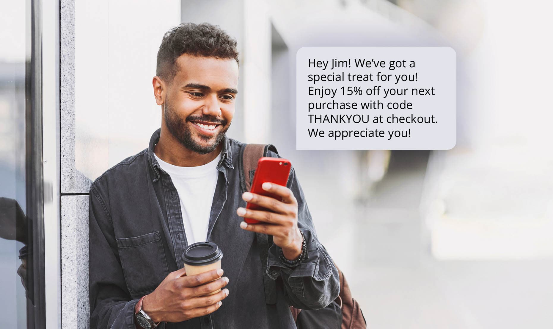 Increase sales with SMS appreciation promotion