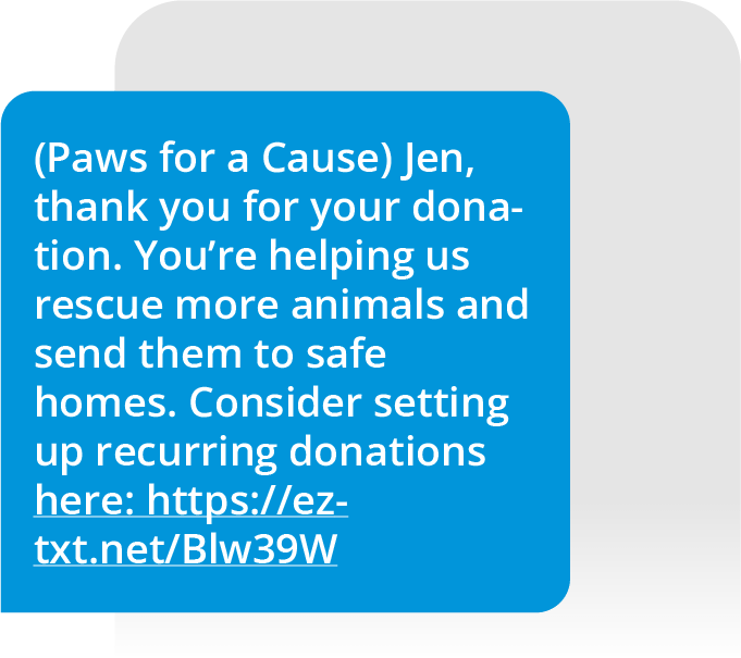 Sample Text Message