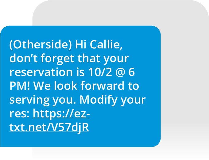 Sample Text Message