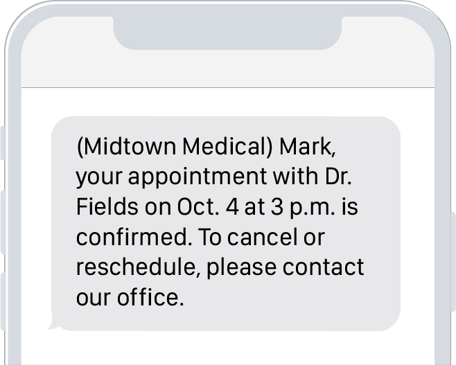 Sample Text Message