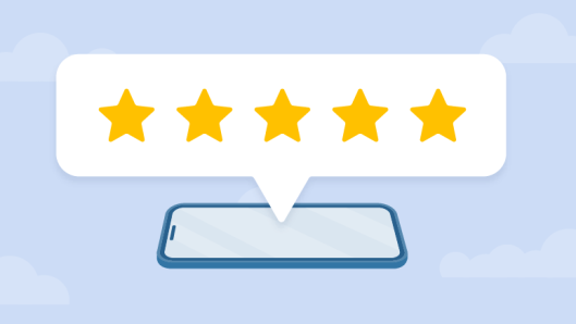 Five start customer service rating