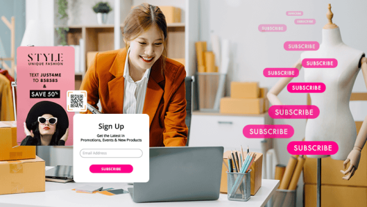 Illustration of pulling customers toward your business