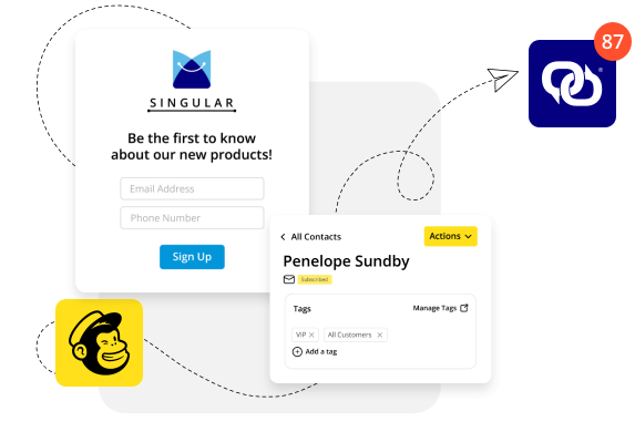 Mailchimp EZ Texting Integration