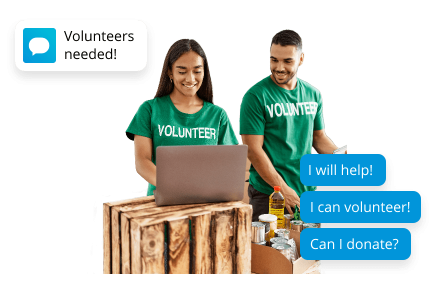 Non-profit Text Message Marketing Texts
