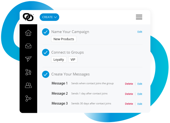 step-4 create automated text message