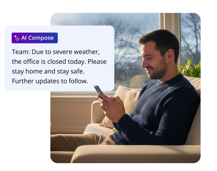 AI Compose employee communication