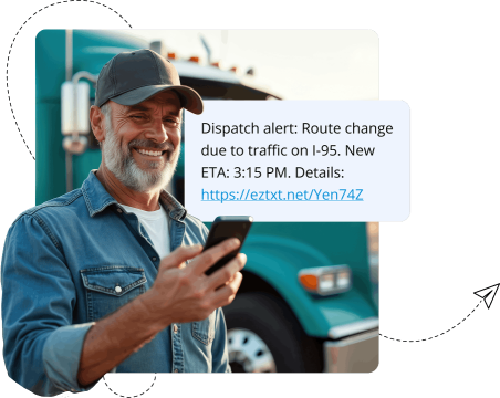 SMS for Logistics with Text Marketing